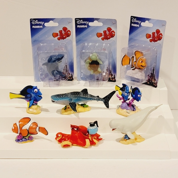 Other - Disney Finding Dory Figure Play Set Nemo Dory Marlin Hank Destiny Bailey